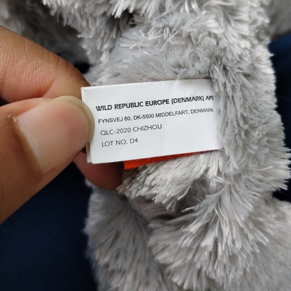 Wild Republic Grey Plush koala bear Wristlet Slap Bracelet 8in - Picture 13 of 15